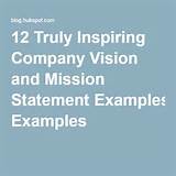 Vision Statement For It Company Images