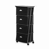 Images of Tall 4 Drawer Storage Cart