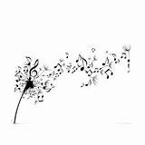 Music Note Flowers
