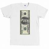 100 Dollar Bill T Shirt Pictures
