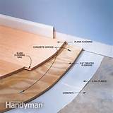 Can You Install Vinyl Plank Flooring Over Concrete Pictures