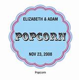 Photos of Popcorn Stickers