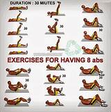 Easy Workout Exercises Photos