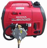 Honda Propane Gas Generator Images