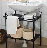 Photos of Shelves For Pedestal Sink