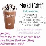 Iced Coffee Mcdonalds Recipe