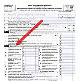 Income Tax Forms Schedule C