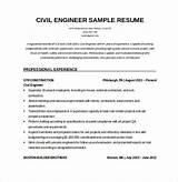 Resume Civil Engineer Pdf Photos
