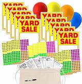Yard Sale Stickers Dollar Tree Images