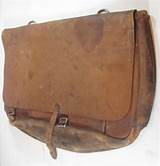 Photos of Us Mail Leather Carrier Bag