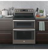 Ge Double Oven Electric Range Slate Pictures