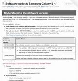 Photos of How To Update S4 Software