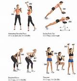 Upper Body Exercise Routine Images