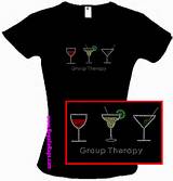 Photos of Group Therapy T Shirt Wine Apparel