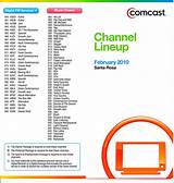 Comcast Starter Package Channel List