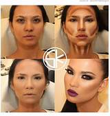 Photos of Makeup Contouring