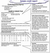 Images of Credit Report Advice