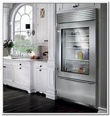 Glass Front Refrigerator Residential Pictures