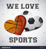 Images of Basketball Soccer