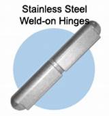 Pictures of Weld On Stainless Steel Hinges