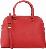 Pictures of Michael Kors Handbag Red
