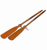 Row Boat Oars Wooden Images
