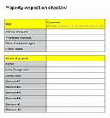 Property Management Building Inspection Checklist Pictures