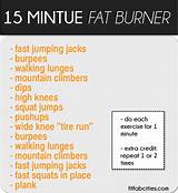 Photos of Quick Fat Burning Workout At Home