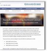 Lexus Class Action Lawsuit Images