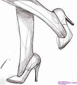 Images of How To Draw A High Heel