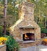Photos of Outside Fireplaces