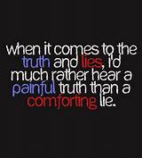 Truth Lies Quotes Pictures