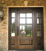 Wood And Glass Double Entry Doors Photos