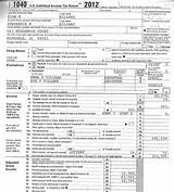 Images of Tax Return No Income