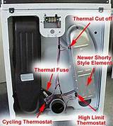 Images of Gas Dryer Does Not Heat Up