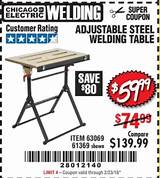 Adjustable Steel Welding Table Pictures