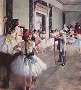 Images of The Ballet Class Edgar Degas