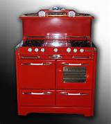 Red Gas Stove