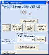 Photos of Load Cell Software