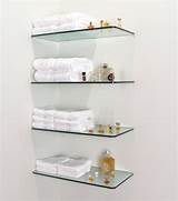 Images of Small Floating Glass Shelf