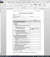 Security Audit Checklist Template