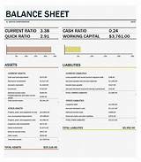 Images of How To Read A Non Profit Balance Sheet