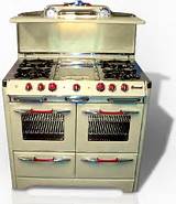 Photos of Gas Ranges Vintage Style