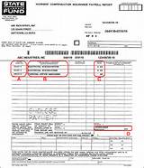 Images of Workers Compensation Insurance Payroll Report Form