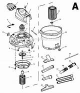 Pictures of Ridgid Shop Vacuum Parts