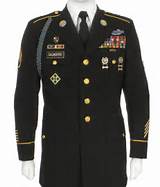 Dress Blue Army Uniform Measurements