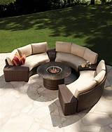 Round Outdoor Lounge Furniture