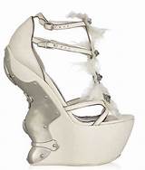 Metal Plated Shoes Pictures