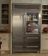 Sub Zero Pro 48 Glass Door Refrigerator For Sale Pictures