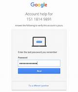 Images of Google Email Recovery Phone Number